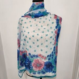 Vintage Floral Print Women's Bag